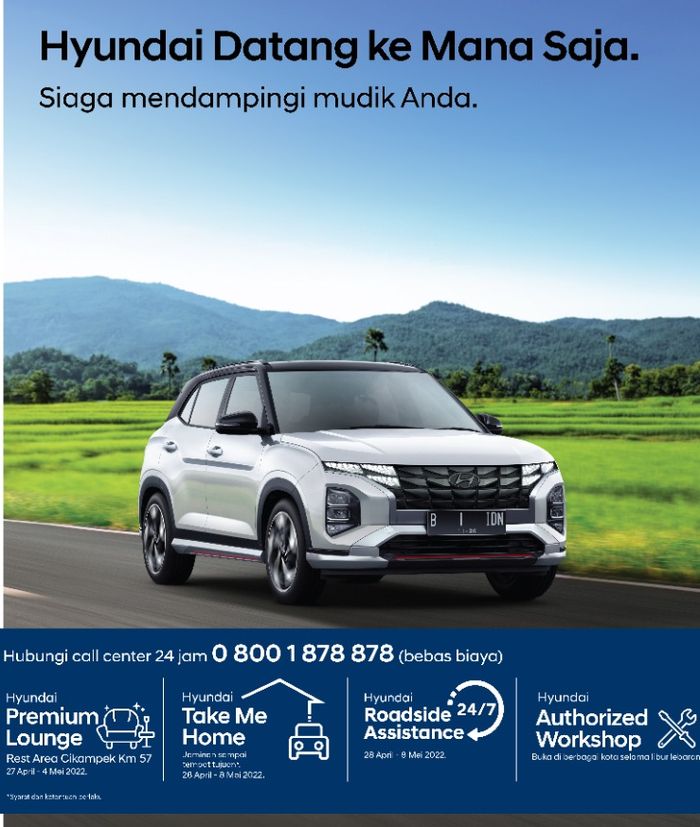 Hyundai Motors Indonesia Hadirkan Hyundai Siaga Mudik 2022 