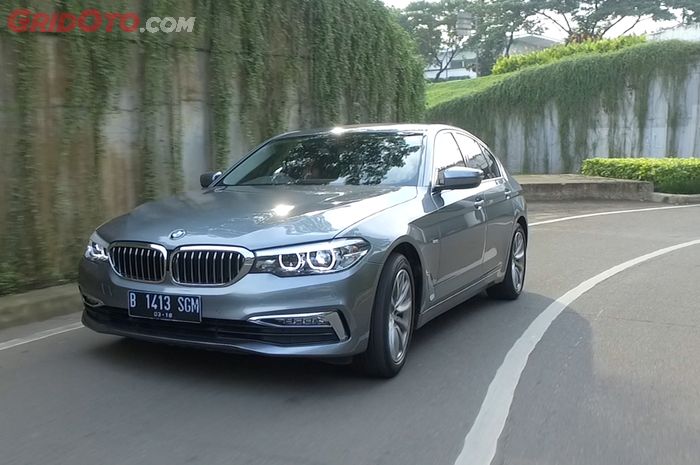 BMW 520i dengan run flat tire