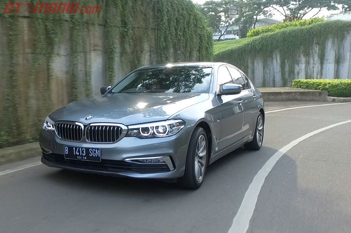 BMW 520i dengan run flat tire