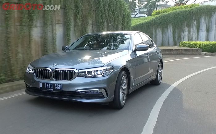 Handling BMW 520i terasa tajam