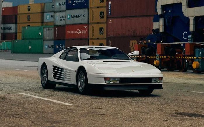 Restorasi Ferrari Testarossa hasil garapan Officine Fioravanti, Swiss