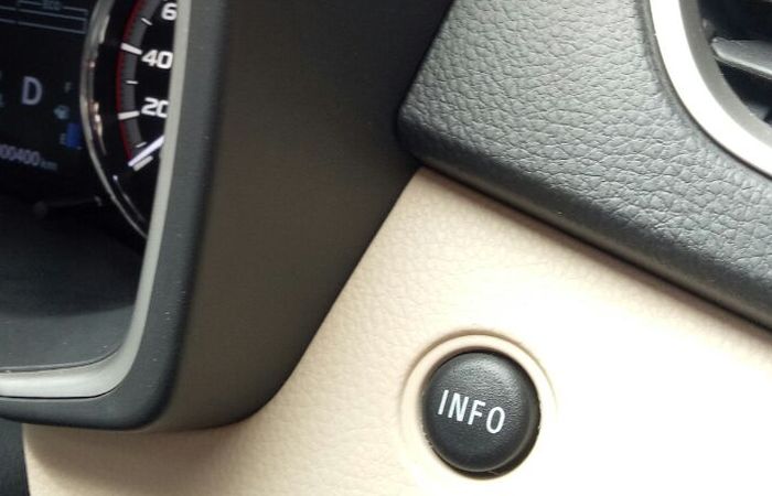 Tombol info untuk mengatur MID