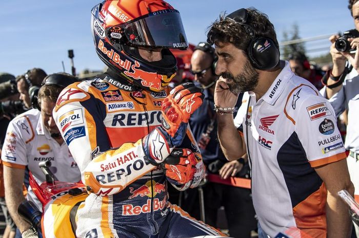 Mantan manajer Suzuki Ecstar yakin Marc Marquez sudah tidak percaya Honda lantaran sedang terburu-buru ingin kembali juara MotoGP