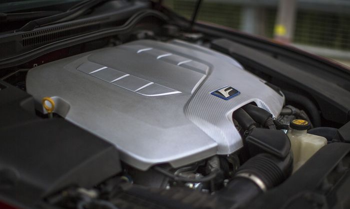 Mesin Lexus IS F mesin 5.000 cc V8 kena upgrade jadi 450 dk