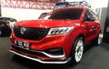 DFSK Glory i-Auto Merah Merona Pasang Roof Rack dan Pelek 20 Inci