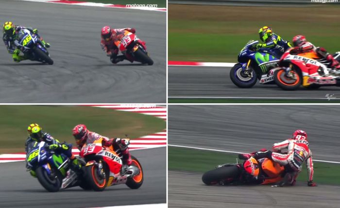 Sepang Clash di MotoGP Malaysia 2015 antara Valentino Rossi dan Marc Marquez