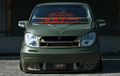 Bukan Mobilnya Hulk Tapi Nissan Elgrand Hijau Ini Kece Berotot