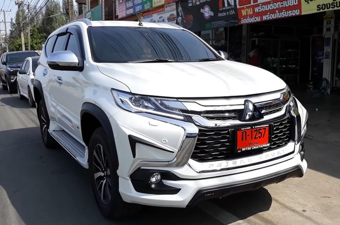 Modifikasi Mitsubishi Pajero Sport minim ubahan tapi tampil sporty dan berkarakter