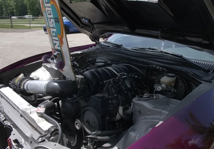 Modifikasi Toyota Supra Mk4 engine swap pakai mesin LS3 V8 bertenaga 430 dk