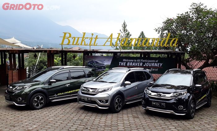 Romobongan The Braver Journey sempat singgah di Bukit Alamanda, Garut, Jawa Barat