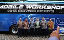Pertama, Hino Luncurkan Bengkel Berjalan Pakai Bus AK Mobile Workshop