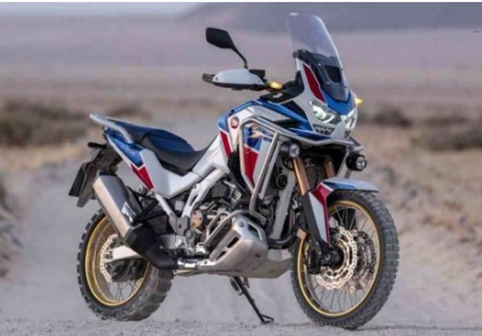 Ilustrasi Honda Africa Twin.