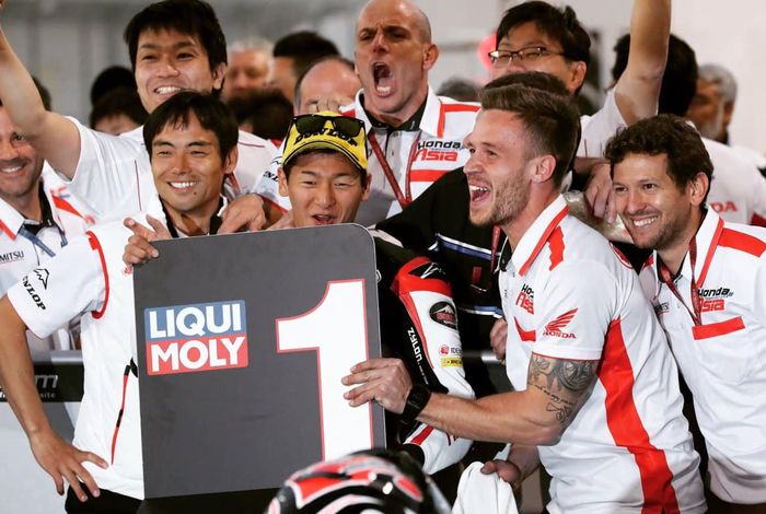 Kaito Toba, Hiroshi Aoyama, dan Honda Team Asia di Moto3 Qatar