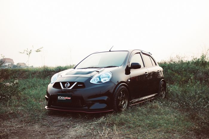 Nissan March Tampil Sporty Pakai Body Kit Nismo