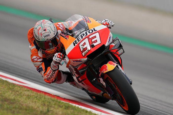 Tampil buruk saat FP2 MotoGP Catalunya, Ternyata Marc Marquez Ganti Strategi untuk menjajal banyak ban dan beberapa setingan