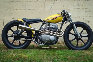 Kawasaki Z400 Dirtysaki Ketika Gaya Drag Bike Dan Chopper Jadi Satu Gridoto Com