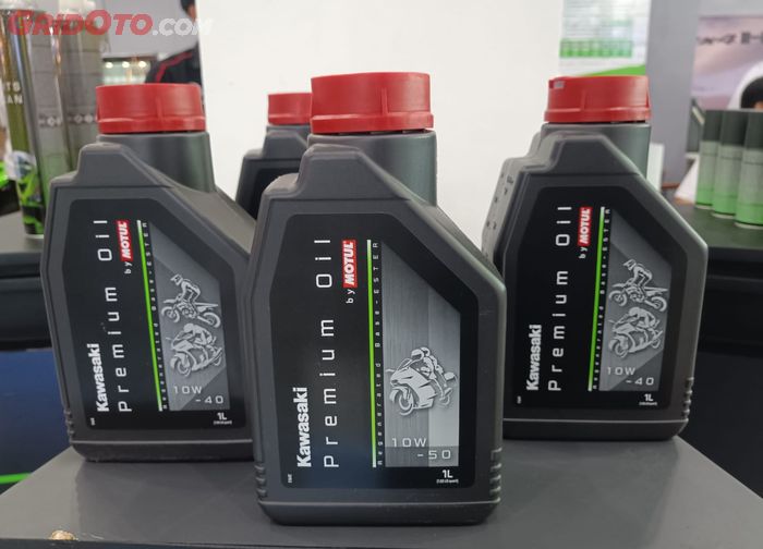 Kawasaki Premium Oil by Motul 10W40, KPO 10W50, hingga tipe Semi Synthetic Oil 10W40 