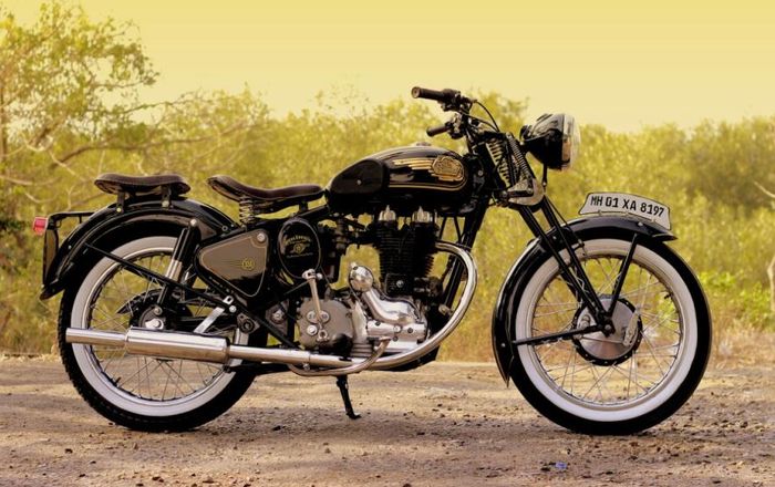 Royal Enfield Bullet Electra modif jadul besutan Jedi Customs