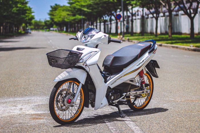 Modifikasi Honda Wave 125i, kerabat Honda Supra 