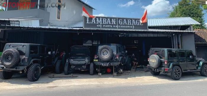 Bengkel Lamban Garage di Yogyakarta