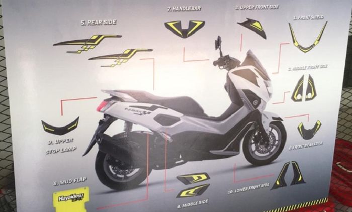 Body protector bermerek Hayaidesu, saat ini sedang memberikan diskon di ajang IIMS Motobike (29/11-1/12/2019).