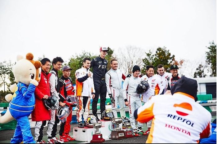 Dani Pedrosa masih bisa podium