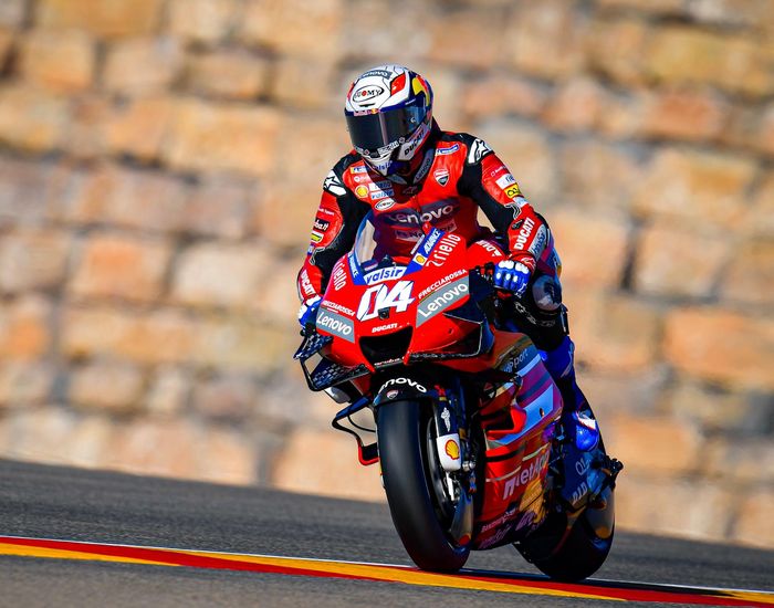 Setelah balapan MotoGP Teruel 2020, Andrea Dovizioso isyaratkan lempar handul dalam perebutkan gelar juara dunia