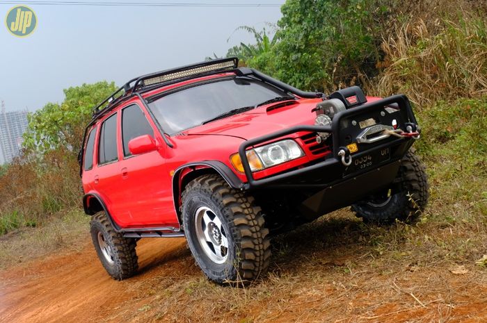 Kia Sportage Gen 1 modifikasi offroad ekstrem