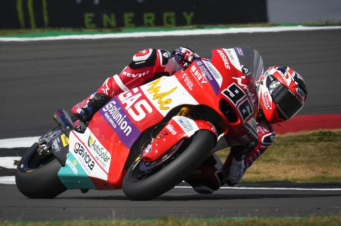 Jake Dixon memimpin FP1 Moto2 Inggris 2022, pembalap tim Indonesia lumayan nih