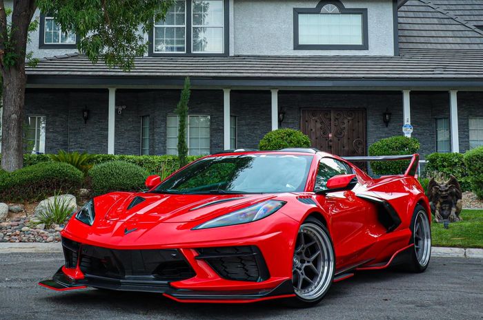 Modifikasi Chevrolet Corvette C8 tampil sangar dibedah Sigala Designs, USA