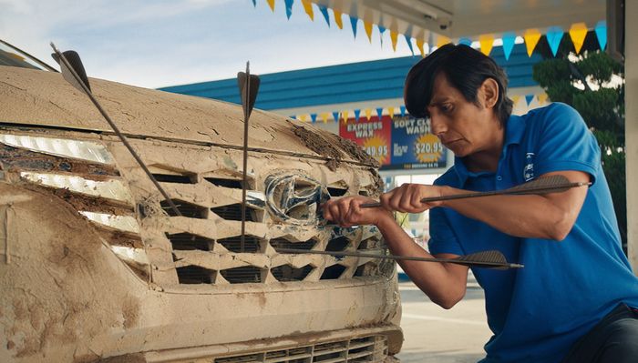 Proses modifikasi Hyundai Tucson bergaya ALTO di film Uncharted