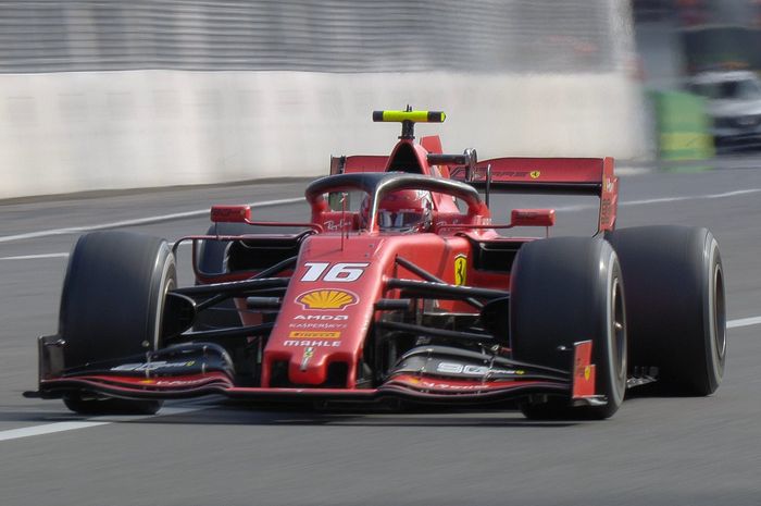 Charles Leclerc menang F1 Italia 2019