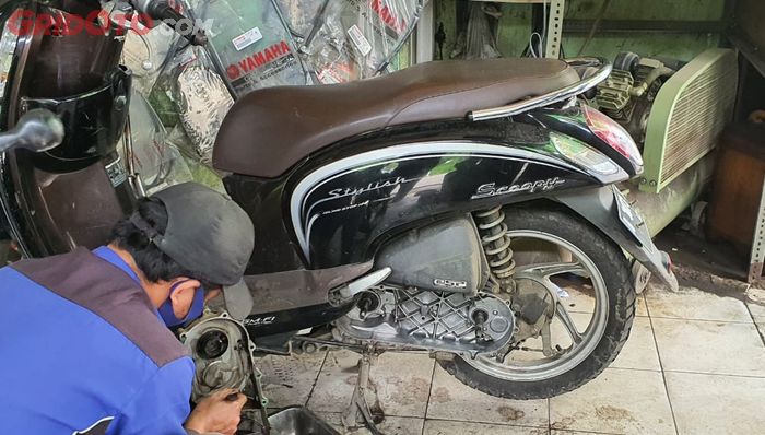 Honda Scoopy enggak kuat nanjak dan gredek, ini penyebabnya 