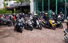 Ribuan Bikers Nyoride Rayakan 1 Dekade MAXi Yamaha di Yamaha Revs Festival 2025