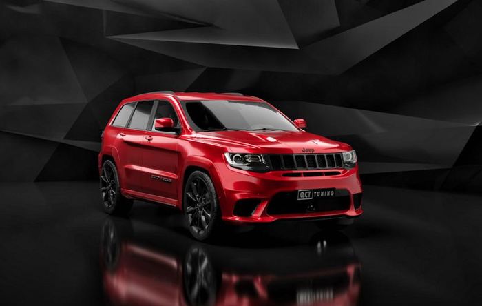 Jeep Grand Cherokee Trackhawk hasil kreasi O.CT Tuning