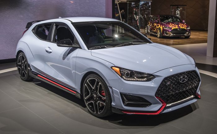 Ilustrasi Hyundai All New Veloster yang tampil di film Ant-Man and The Wasp