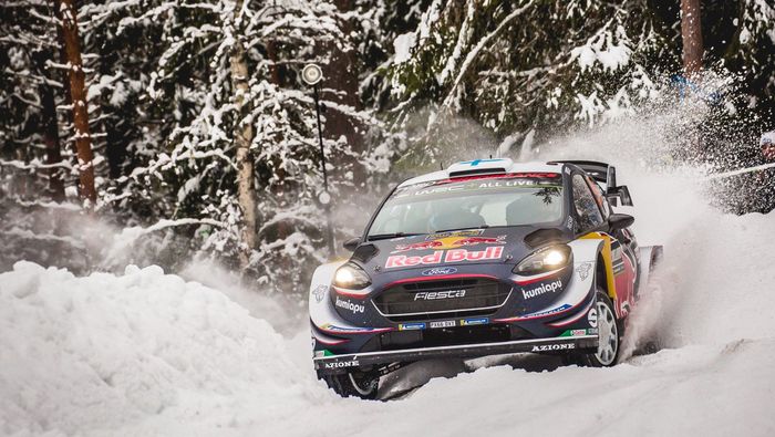 Pereli M-Sport mengalami kesulitan menjalani hari kedua reli Swedia 2018