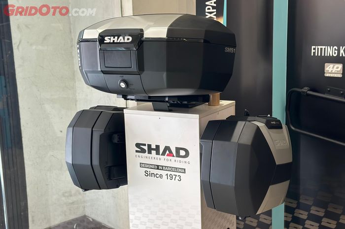 SHAD Indonesia hadirkan 4 model baru, salah satunya top box SHAD SH51 ini