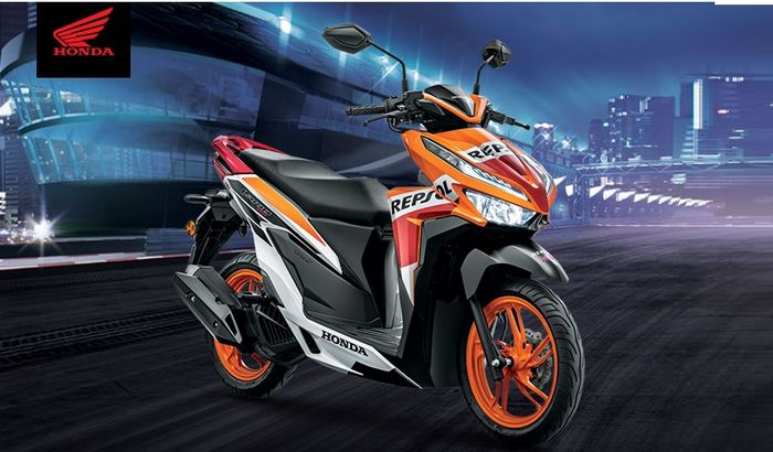 Honda Vario livery Repsol Honda di Malaysia