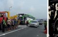 Petaka Bus Tusuk kencang Truk Muat Batu di Suramadu, Ada Tubuh yang Terjepit