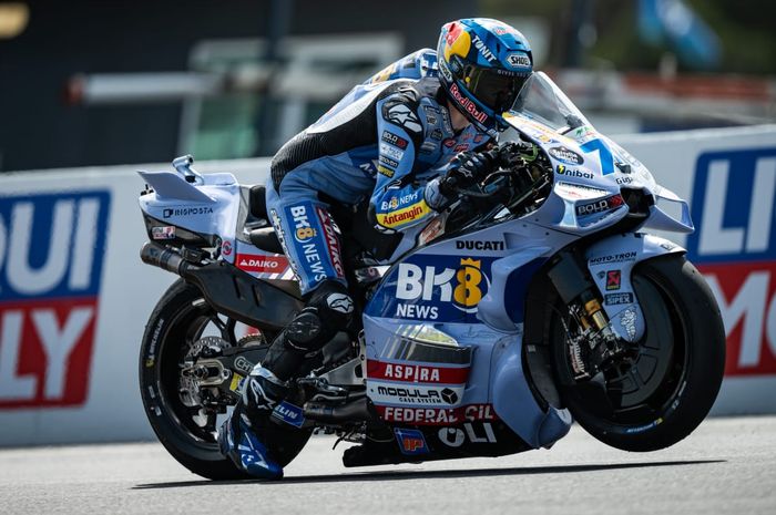 Alex Marquez saat Sprint Race MotoGP 2025 di Philip Island 