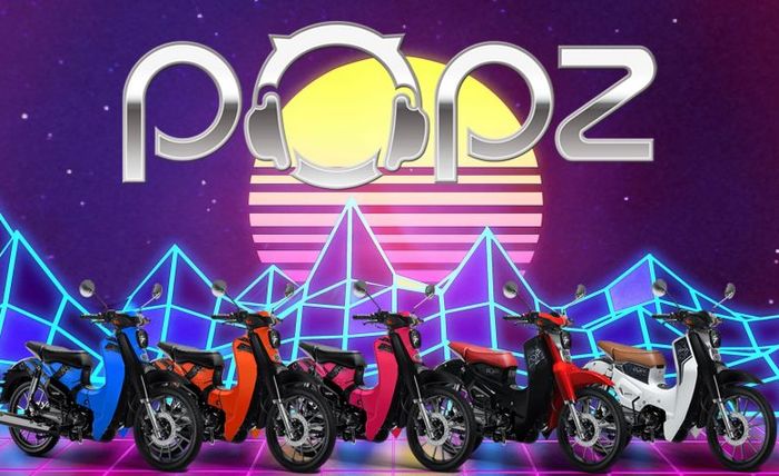 pilihan warna GPX POPz 125 di Malaysia