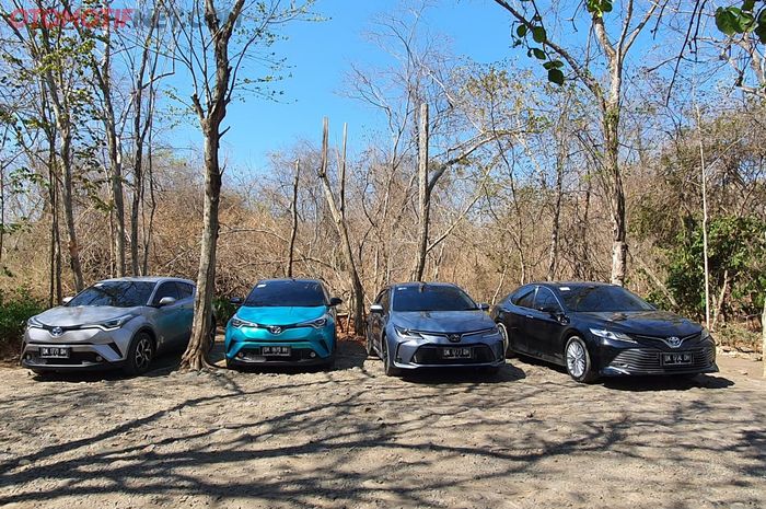 Line up mobil Toyota Hybrid