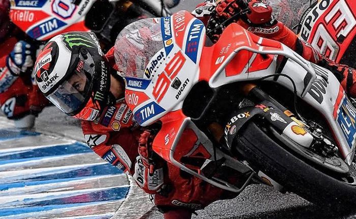 Jorge Lorenzo pada MotoGP 2017