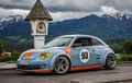 VW Beetle Jubah Gulf Racing, Gambot Efek Wide Body, Kaki-kaki Kandas