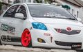  Toyota Vios Berubah Kaki Ceper, Terlihat Seperti Hampir Cium Aspal