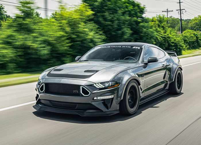 Mesin modifikasi Ford Mustang RTR Spec 5 kena oprek tembus 750 dk 