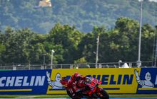 Martin Crash, Bagnaia Sabet Pole di Kualifikasi MotoGP Thailand 2024