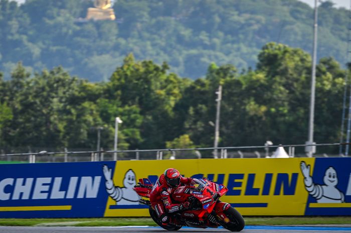 Pecco Bagnaia cetak rekor lap di kualifikasi MotoGP Thailand 2024