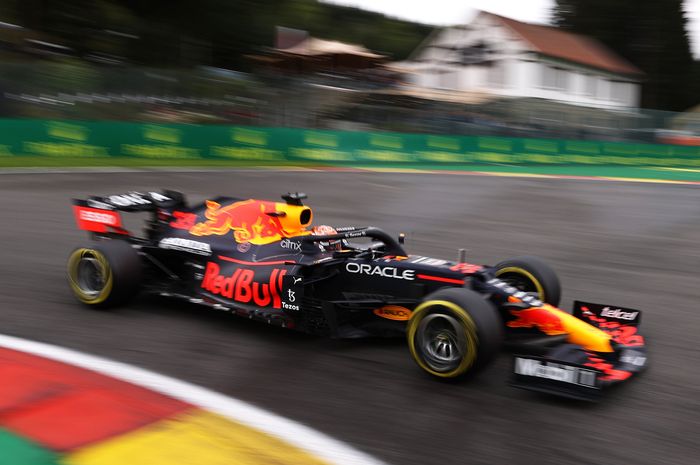 Max Verstappen, berhasil menjadi yang tercepat pada sesi FP2 F1 Belgia 2021